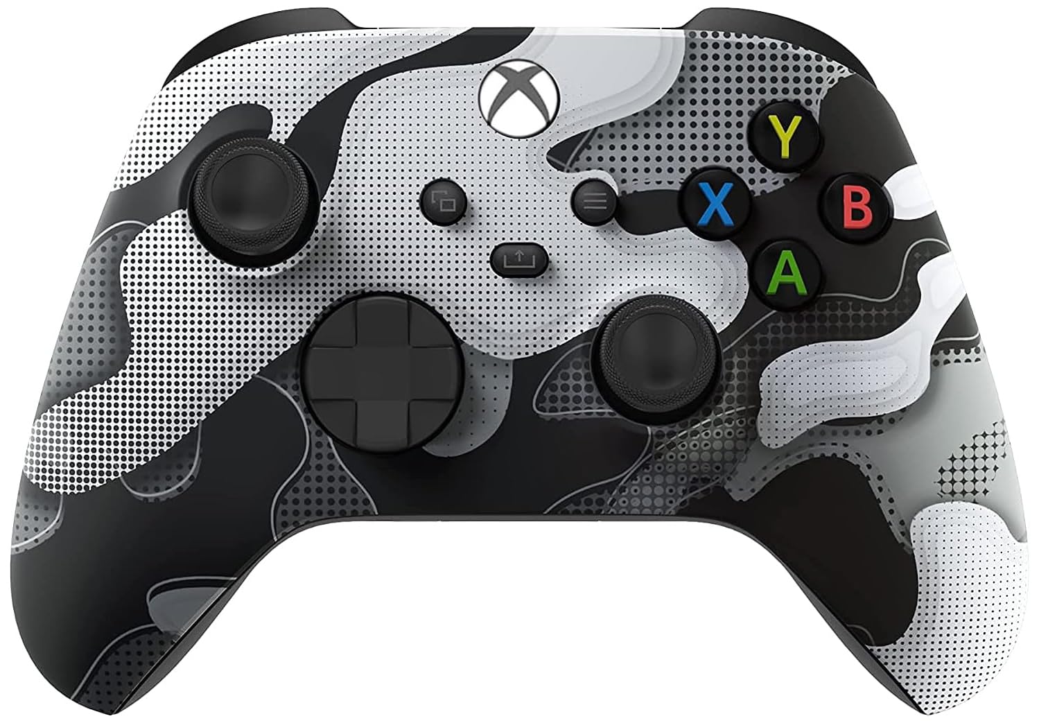 Custom Controllerzz Wireless Controller for Xbox Series X/S & One - Soft Touch, X/S White Camo