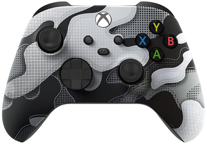 Custom Controllerzz Wireless Controller for Xbox Series X/S & One - Soft Touch, X/S White Camo