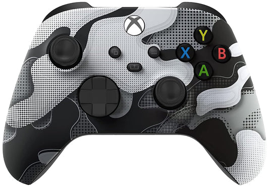 Custom Controllerzz Wireless Controller for Xbox Series X/S & One - Soft Touch, X/S White Camo