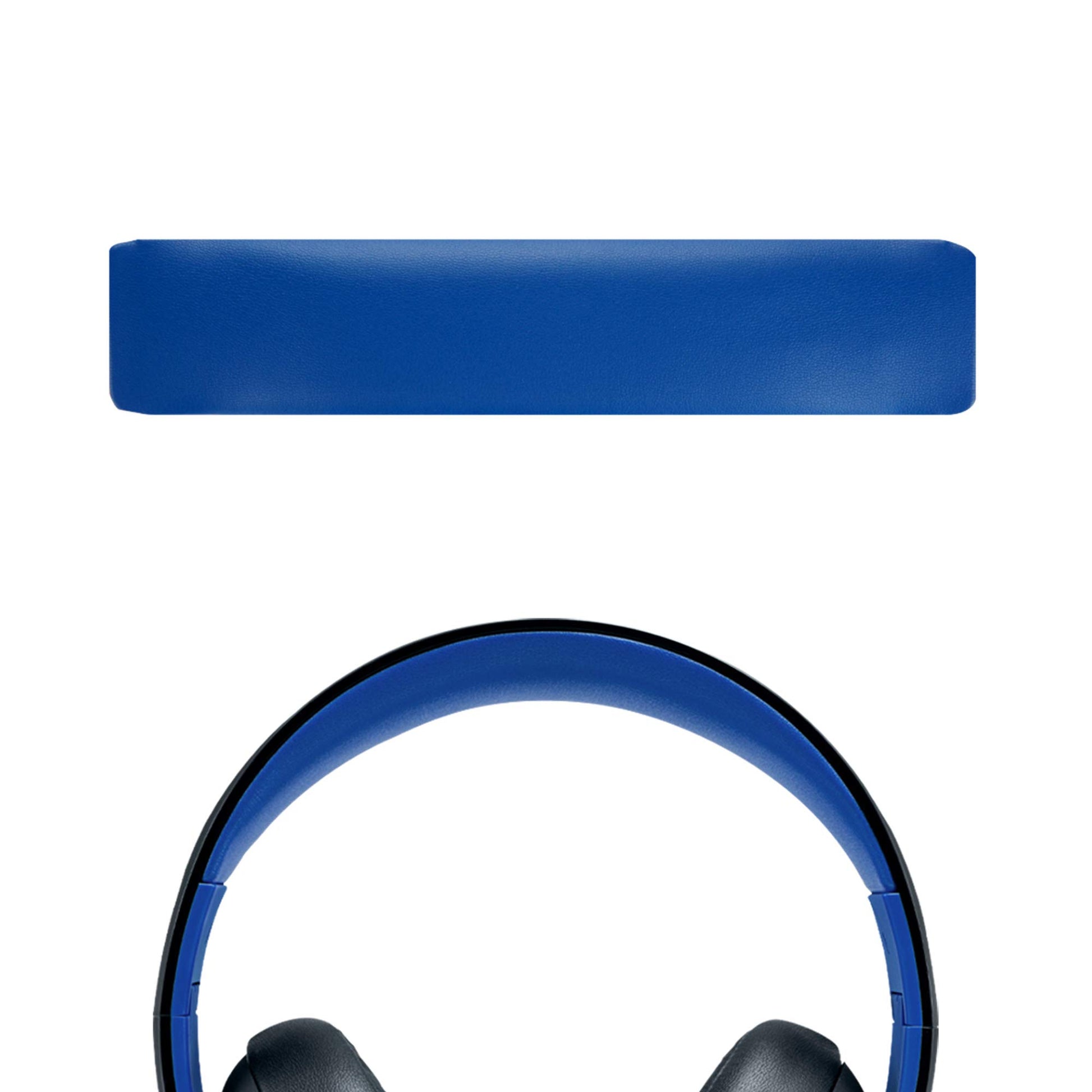 Geekria Protein Leather Headband Pad Compatible with Gold Wireless Stereo Headset PS3, PS4 (CECHYA-0083) Headphones, Replacement