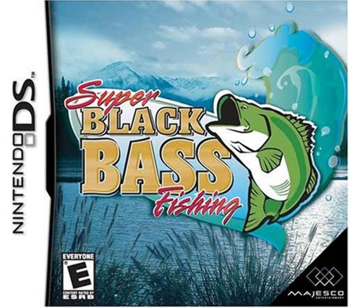 Nintendo Super Black Bass Fishing NDS Game for Nintendo DS - Model 096427014485