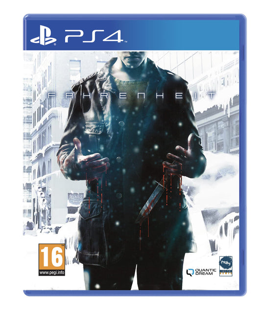 MDM MERIDIEM GAMES Fahrenheit for PlayStation 4 - Engaging Story-Driven Adventure Game, Model: 8437020062275