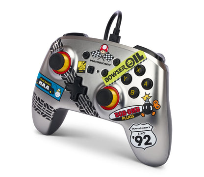 PowerA Enhanced Wired Controller for Nintendo Switch - Mario Kart Design, Model NSGP0145-01