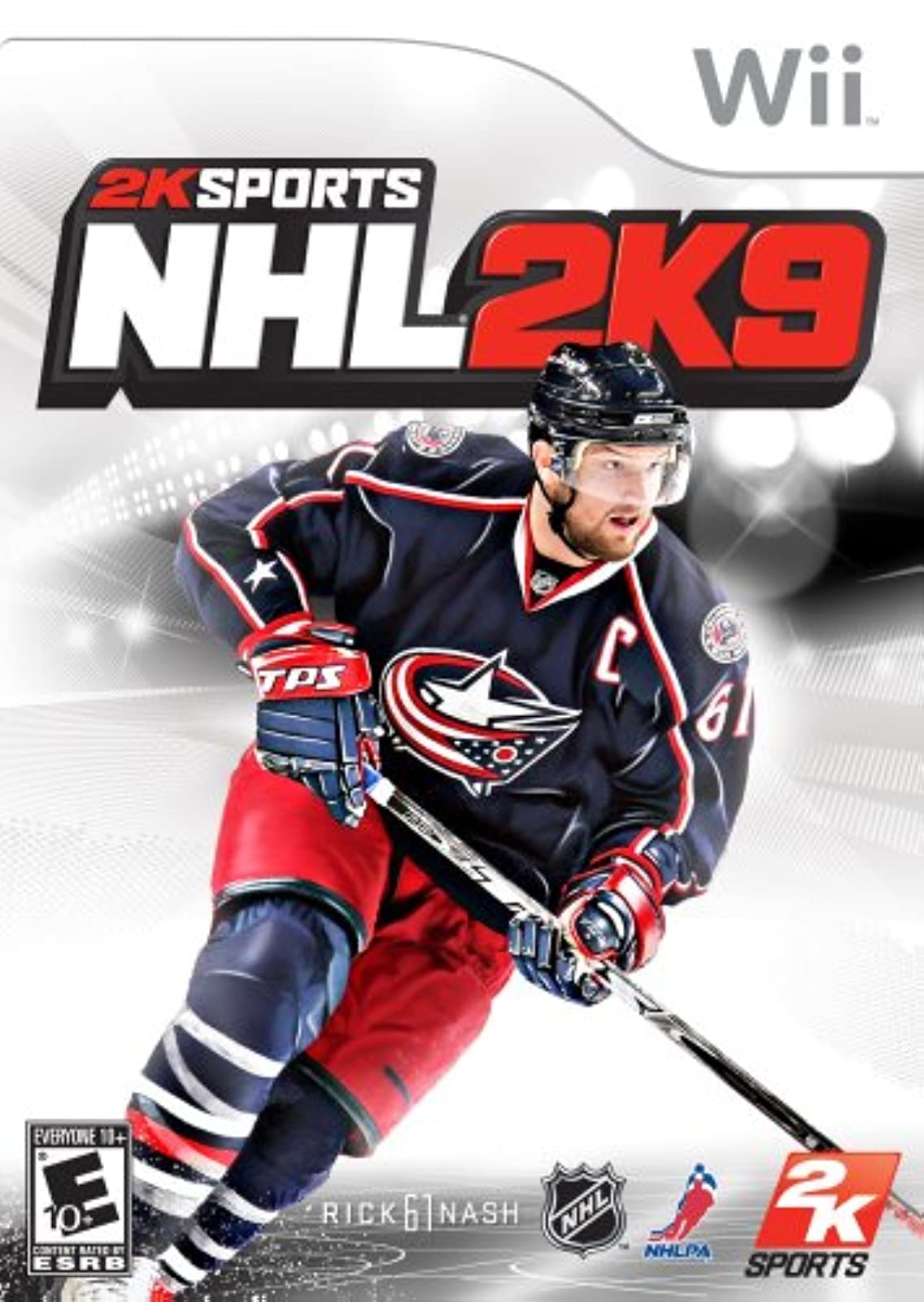 2K Games NHL 2K9 Video Game for Nintendo Wii - Model 710425344763
