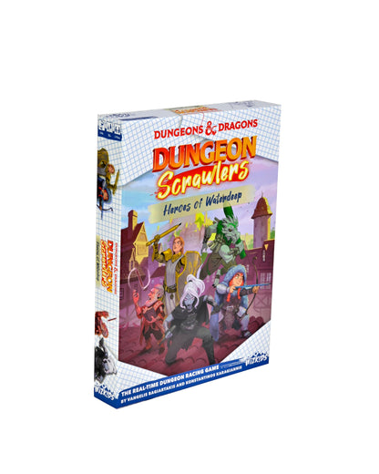WizKids Dungeons & Dragons: Dungeon Scrawlers - Heroes of Waterdeep, Multicolor, Cardboard, Model 226789