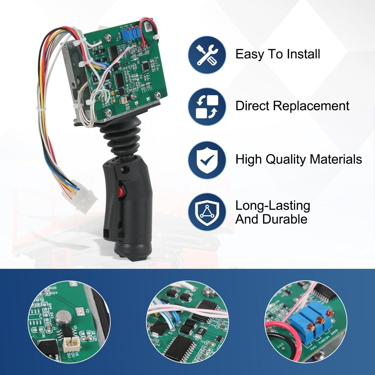 RALBDX Joystick Controller SJ-159108 for Skyjack Scissor Lifts - Black