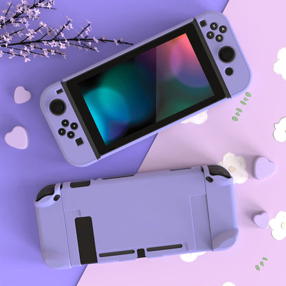 eXtremeRate Nintendo Switch Protective Case - Shock-Absorbent, Anti-Scratch, Hard Shell - Light Violet, Model NTP341