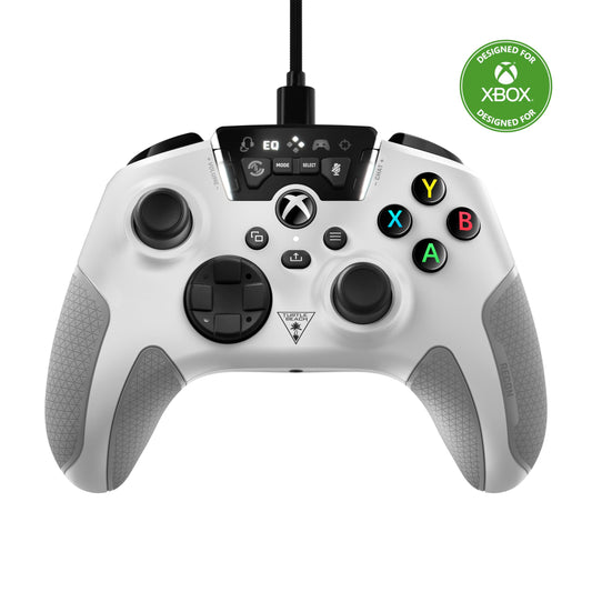 Turtle Beach Recon Controller Wired Game Controller Officially Licensed for Xbox Series X  Xbox Series S  Xbox One & Windows - Audio Enhancements  Remappable Buttons  Superhuman Hearing - White