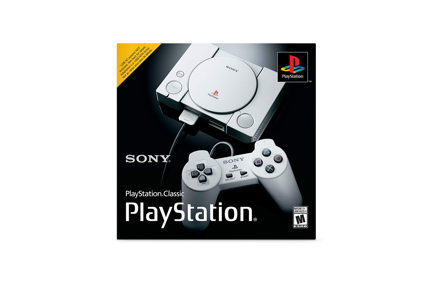 Sony PlayStation Classic Console - Model 711719526070 - Gray