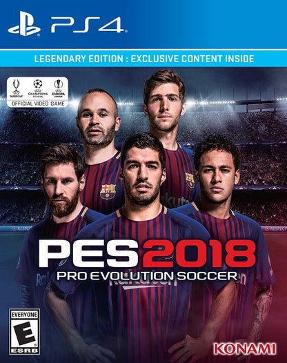 Konami Pro Evolution Soccer 2018 Legendary Edition - PS4 Game, Model 20324, Ultimate Soccer Experience