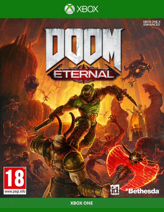 Bethesda Doom Eternal Xbox One Game - Black - Model 22860