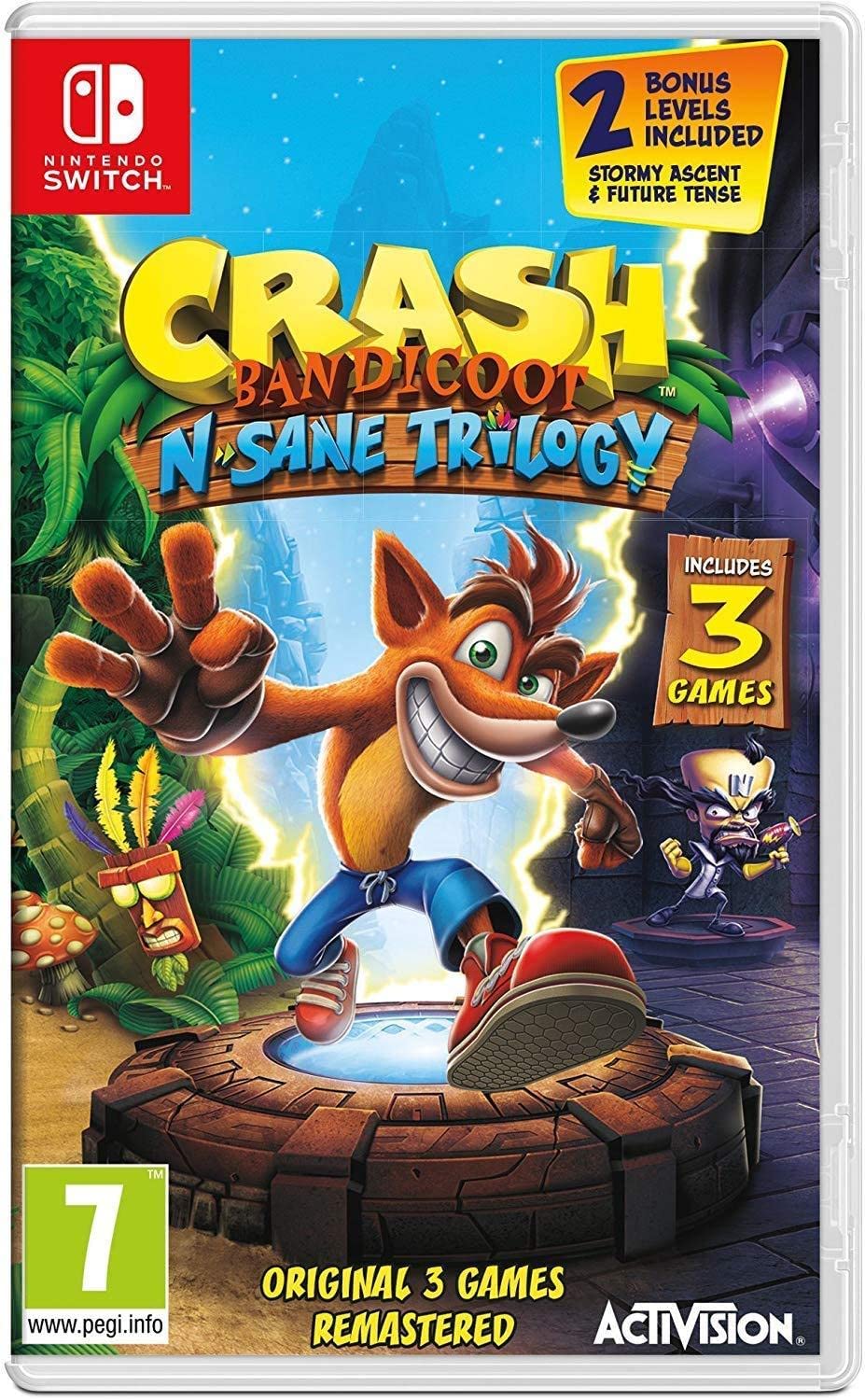 ACTIVISION Crash Bandicoot N. Sane Trilogy - Nintendo Switch Game Model 88199EN