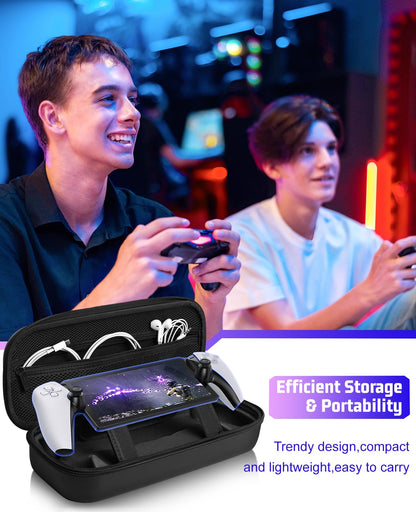 Gurgitat Travel Carrying Case for PS Portal Remote - Hard Shell, 1-Spider Design, Gamer Accessory, Portable Storage Bag