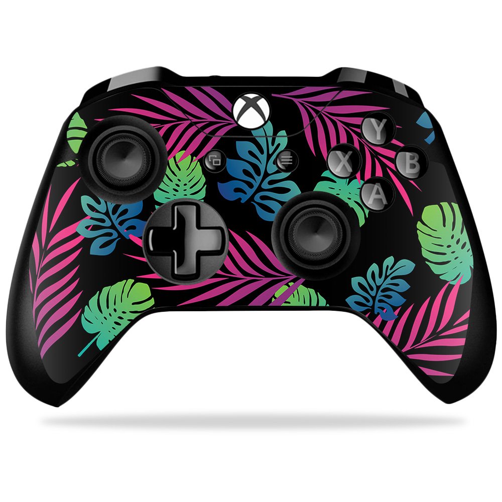 MIGHTY SKINS Xbox One X Controller Skin - Neon Tropics Vinyl Decal Wrap, Durable & Easy to Apply, Model: MIXBONXCO-Neon Tropics