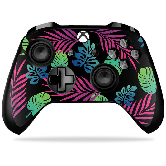 MIGHTY SKINS Xbox One X Controller Skin - Neon Tropics Vinyl Decal Wrap, Durable & Easy to Apply, Model: MIXBONXCO-Neon Tropics