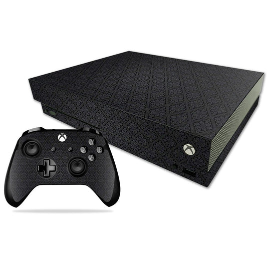 MIGHTY SKINS Xbox One X Skin - Durable Vinyl Decal Wrap, Glamorous Design, Easy to Apply/Remove, Model MIXBONXCMB-Glamorous