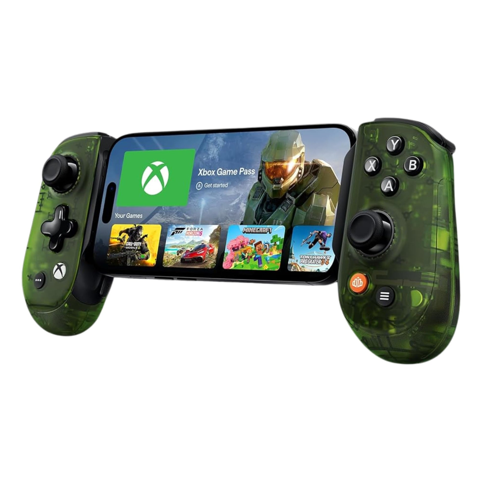 Backbone Pro Mobile Gaming Controller Xbox Edition - Phone Controller for iPhone 15/16/17 Series & Android  USB-C & Bluetooth  Play Anywhere on Any Screen  With 1-Month Xbox Game Pass Ultimate Access