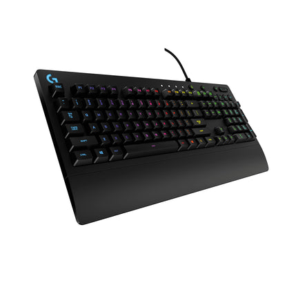 Logitech G213 Prodigy Gaming Keyboard - LIGHTSYNC RGB Backlit Keys, Black, Model 920-009284