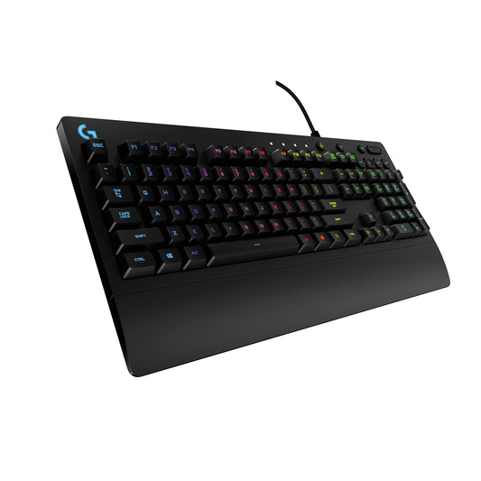 Logitech G213 Prodigy Gaming Keyboard - LIGHTSYNC RGB Backlit Keys, Black, Model 920-009284