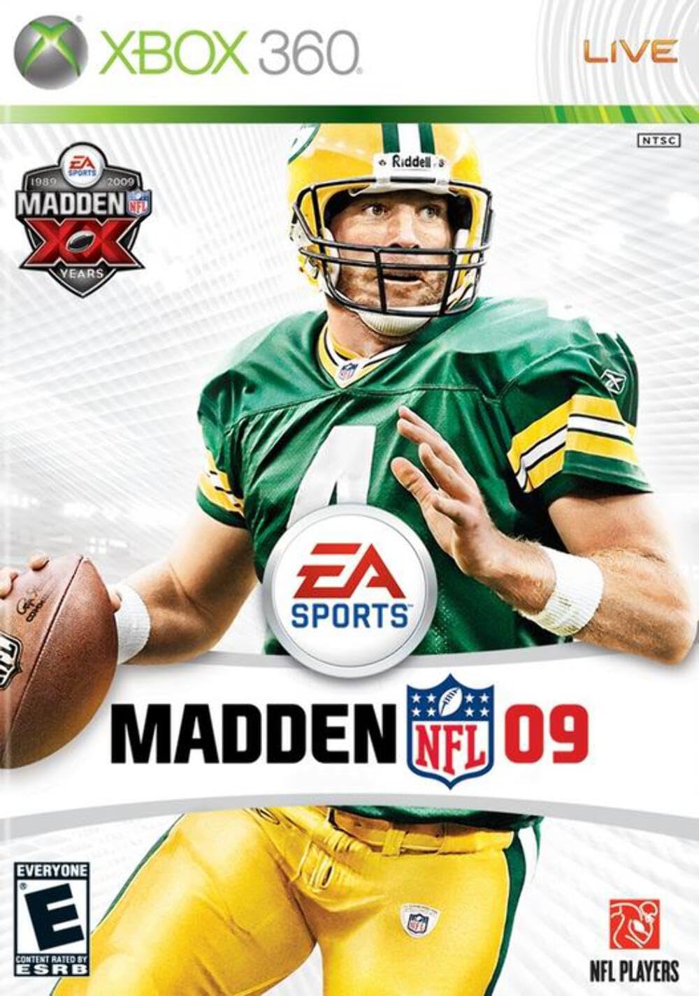 Electronic Arts Madden NFL 09 for Xbox 360 - Model 014633156003