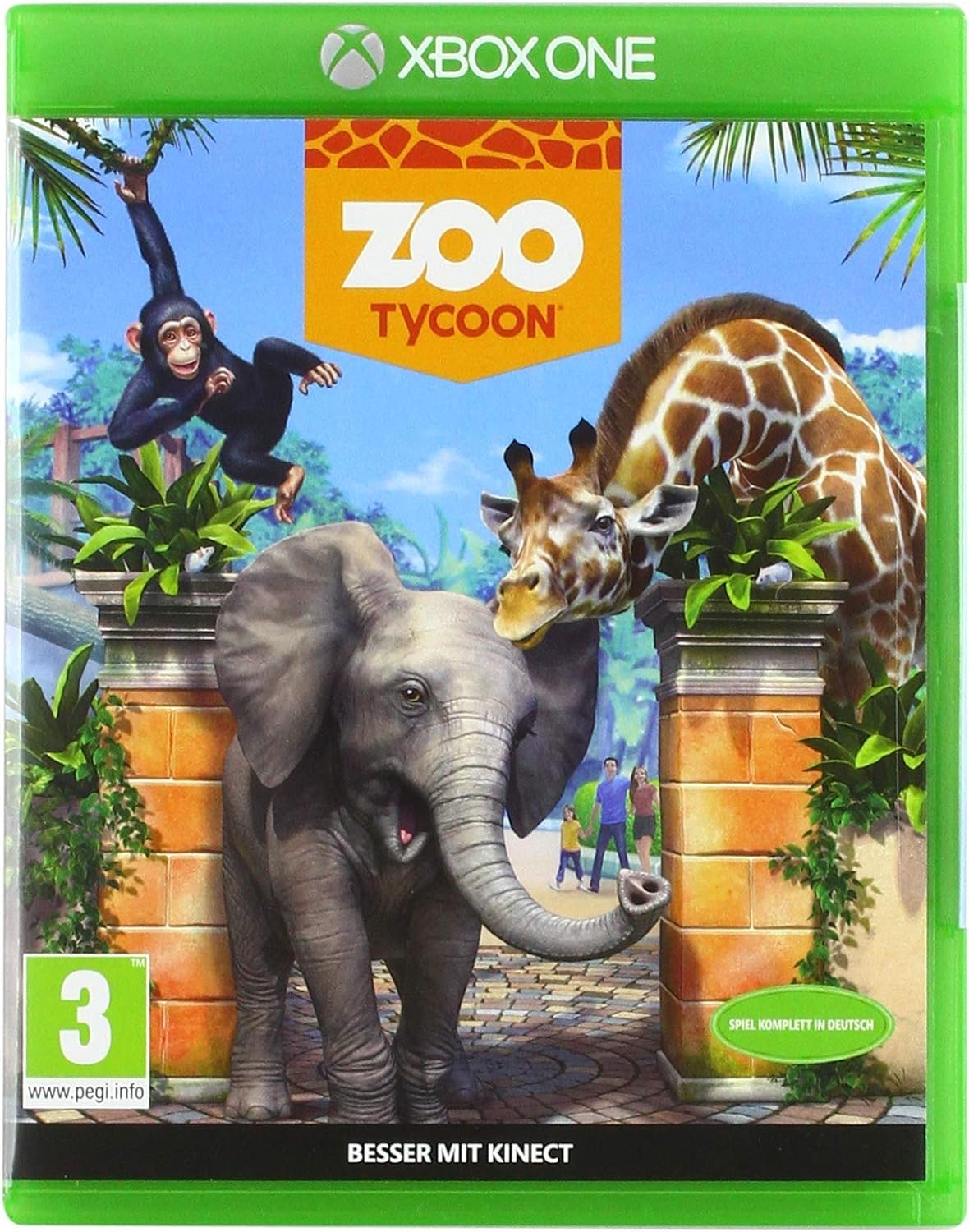 Microsoft Zoo Tycoon Game for Xbox One - Model 217946, Engaging Animal Simulation Experience