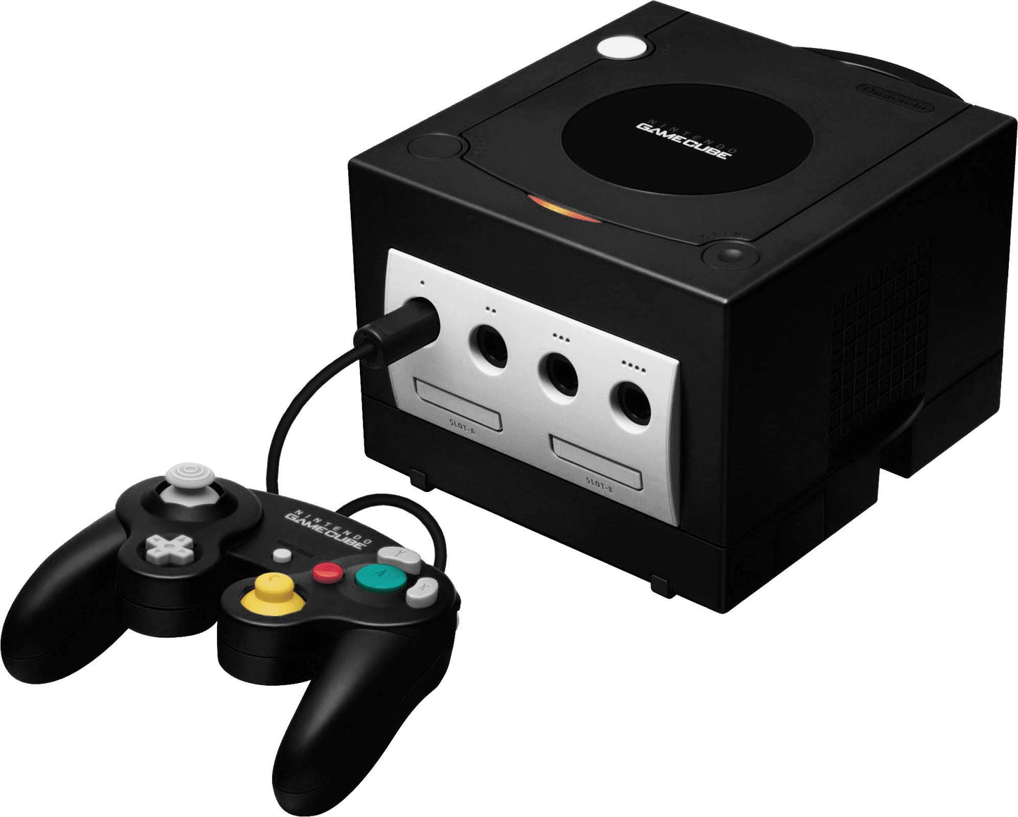 Nintendo Gamecube Console - Jet Black (Renewed) - Classic Gaming System