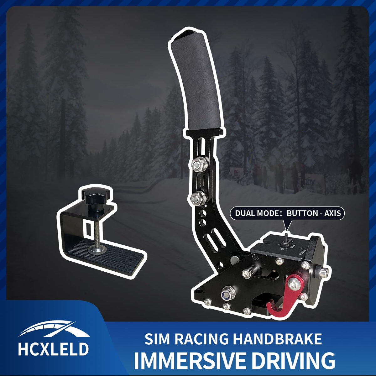 HCXLELD Sim Racing Handbrake, G29 Racing Wheel for PS4/PS5, G920 Racing Wheel for XBOX Series X/S, Xbox One