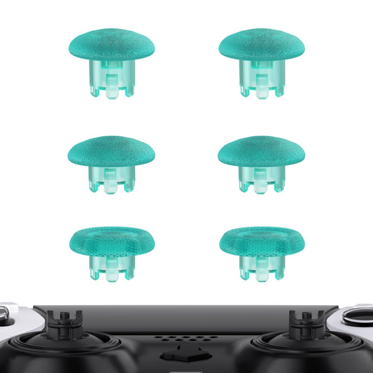 eXtremeRate Emerald Green Replacement Swappable Thumbsticks for PS5 Edge Controller  Interchangeable Analog Stick Joystick Caps for PS5 Edge Controller - Controller & Thumbstick Base NOT Included