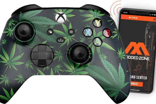 Rapid Fire Custom Modded Controller compatible with Xbox One S/X 40 Mods for All Major Shooter Games (3.5 mm jack) (420)
