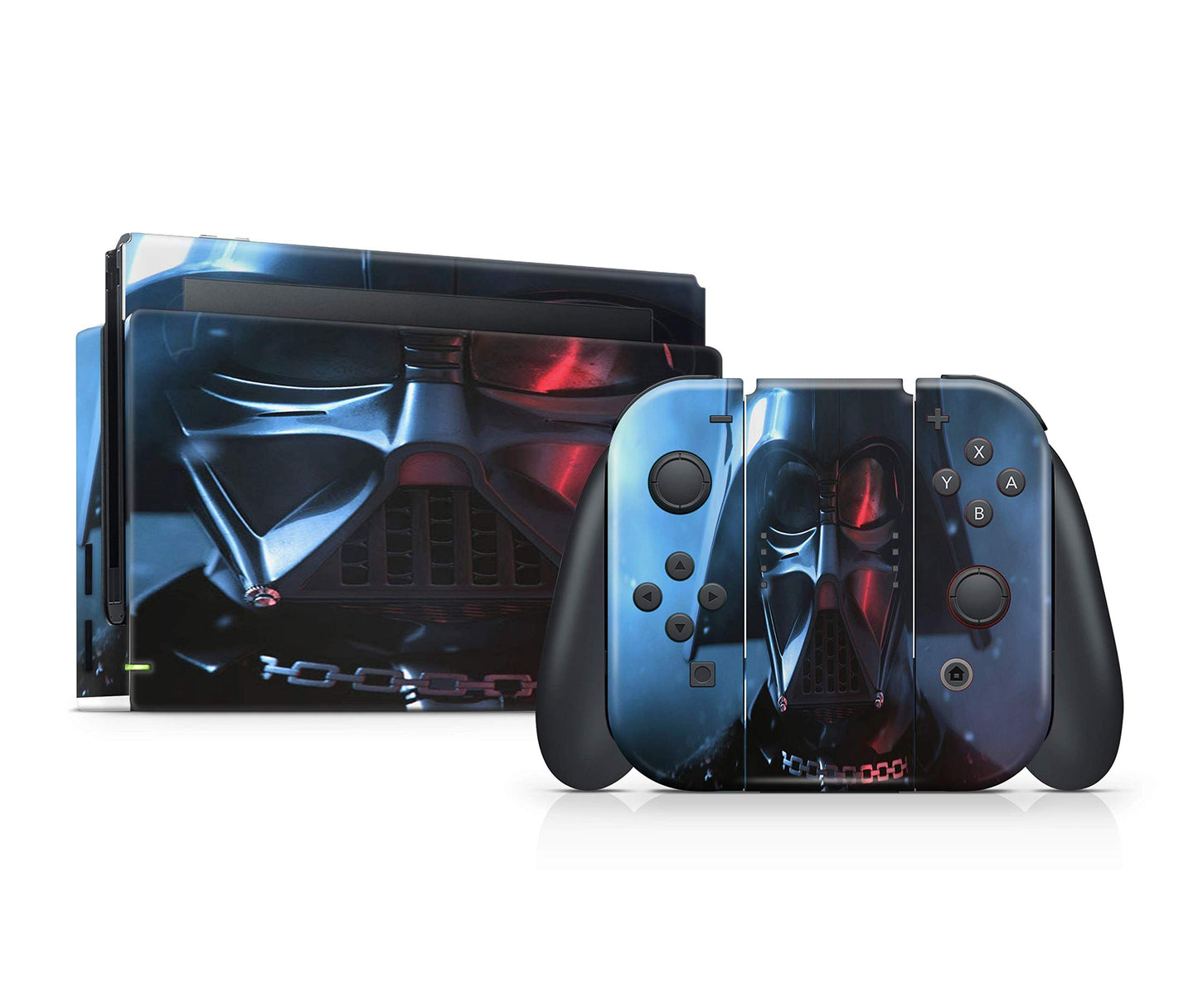 giZmoZ n gadgetZ Vader Skin Decal Vinyl Sticker for Nintendo Switch + Controller - Darth Vader, Model GNG-Switch-VADER-SKINS