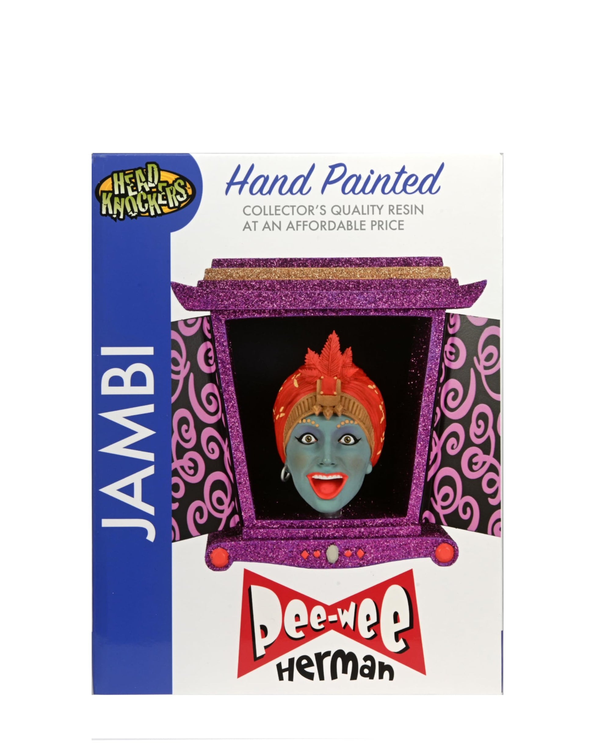 Pee-wee Herman 5 Jambi Head Knocker Bobblehead, by NECA