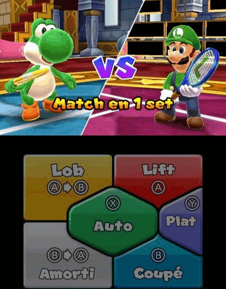 Nintendo Mario Tennis Open Game - Model CTRPAGAE - Fun Tennis Action for Nintendo 3DS