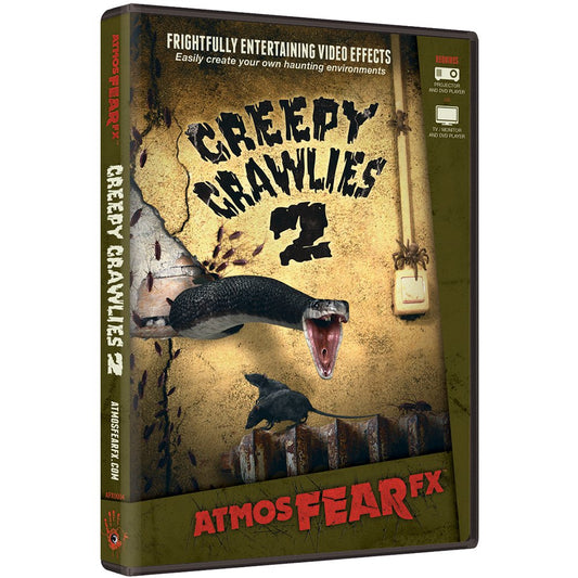 AtmosFX Halloween Digital Decorations - Creepy Crawlies 2 Model ATX0004