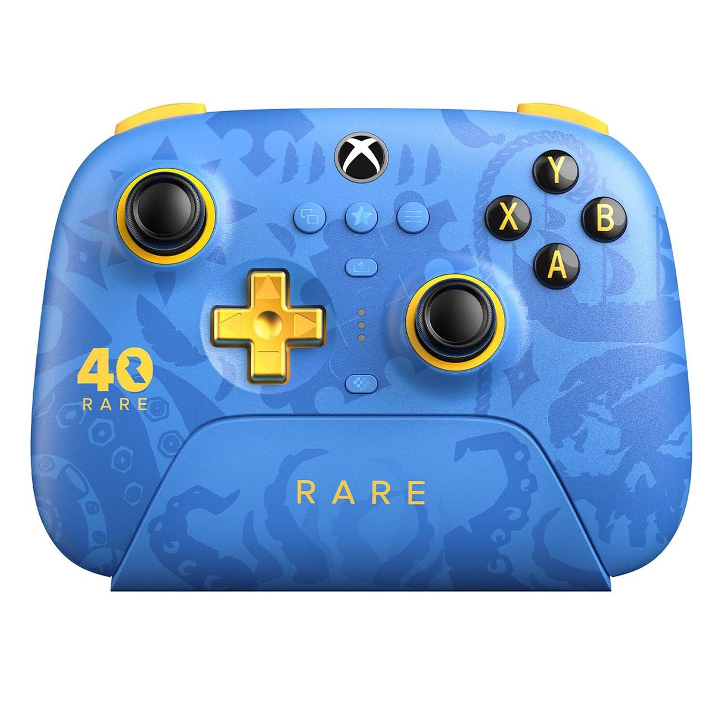 8Bitdo Ultimate 3-mode Wireless Controller for Xbox Series X|S  Xbox One  Window PC  Android  iOS  Hall Effect Sticks/Triggers  Pro Back Buttons  Charging Dock - Rare 40th Anniv. Ed.