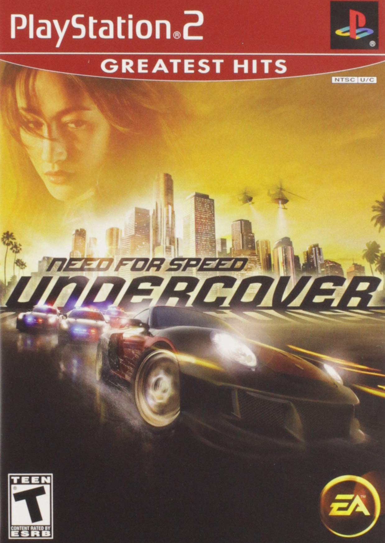 Electronic Arts Need for Speed: Undercover - PlayStation 2 Game, Model 014633158007