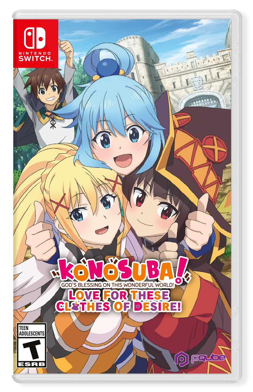 KONOSUBA - Gods Blessing on this Wonderful World! Love For These Clothes Of Desire! - Nintendo Switch