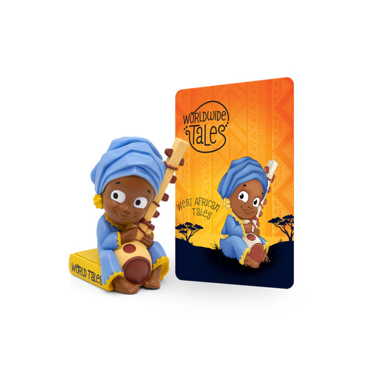 Tonies West African Folk Tales Audio Toy Figurine - Medium, Multicolored, Model 10002001