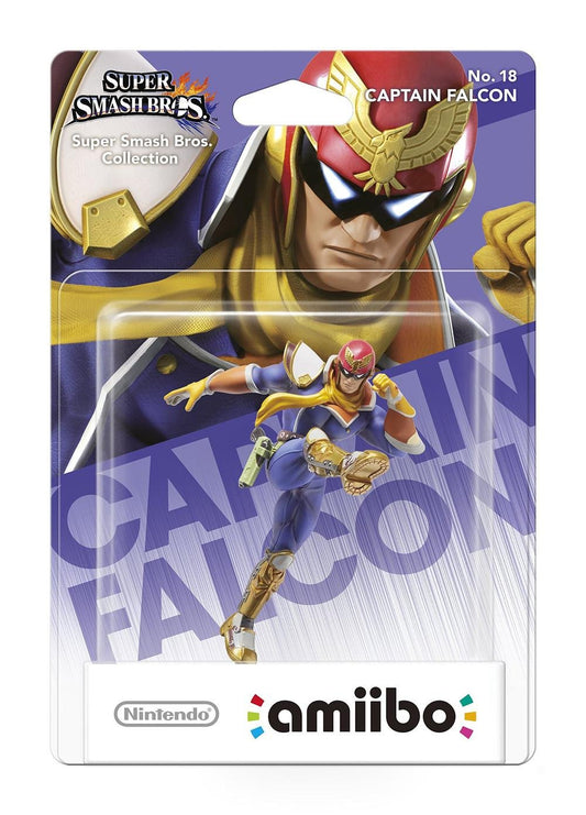 Nintendo Captain Falcon amiibo - Super Smash Bros Series, Model 140829, Europe/Australia Import