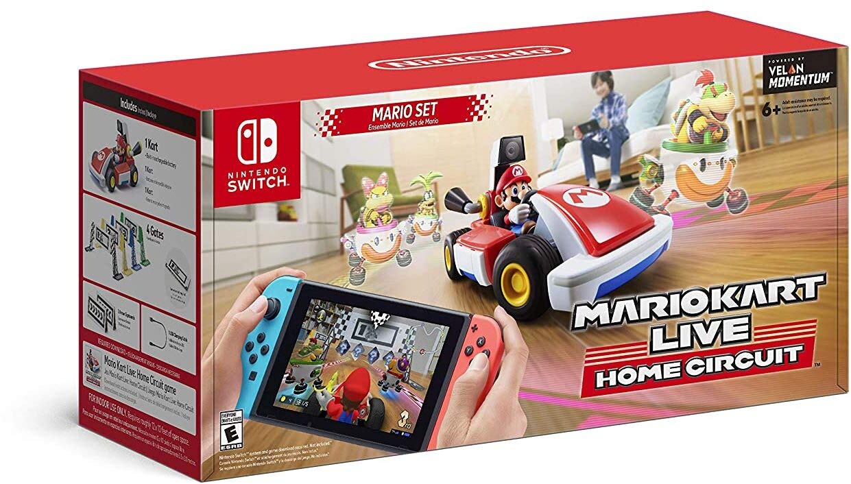 Nintendo Mario Kart Live: Home Circuit - Mario Set for Nintendo Switch - Multicolor, Model HACRRMAAA