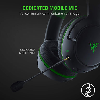 Razer Kaira Pro Wireless Gaming Headset - TriForce 50mm Drivers, Supercardioid Mic, Bluetooth 5.0, Black, Model RZ04-03470100-R3