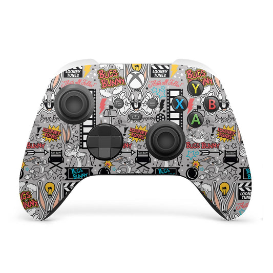 Head Case Designs Officially Licensed Looney Tunes Bugs Bunny Graphics and Characters Vinyl Sticker Gaming Skin Decal Cover Compatible With Xbox Series X/S Controller