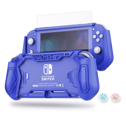 Switch Lite Protective Case for Nintendo, LeyuSmart Daily Gift (Ergonomic /Sturdy /Full Protection) Gift Idea with HD Screen Pro