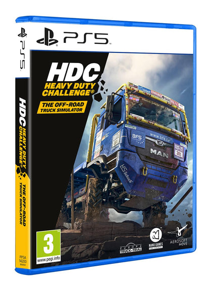 MDM MERIDIEM GAMES Heavy Duty Challenge - PS5 Game, Model AER-HDCHALL-PS5, Durable & Engaging Gameplay Experience