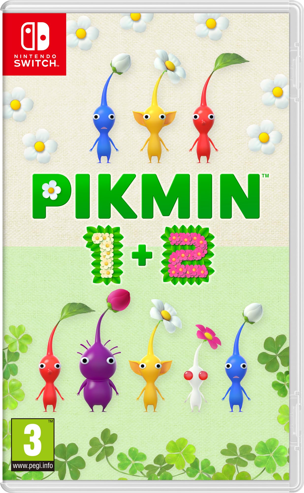 Nintendo Pikmin 1 + Pikmin 2 Game Bundle - Black - Model 1232389