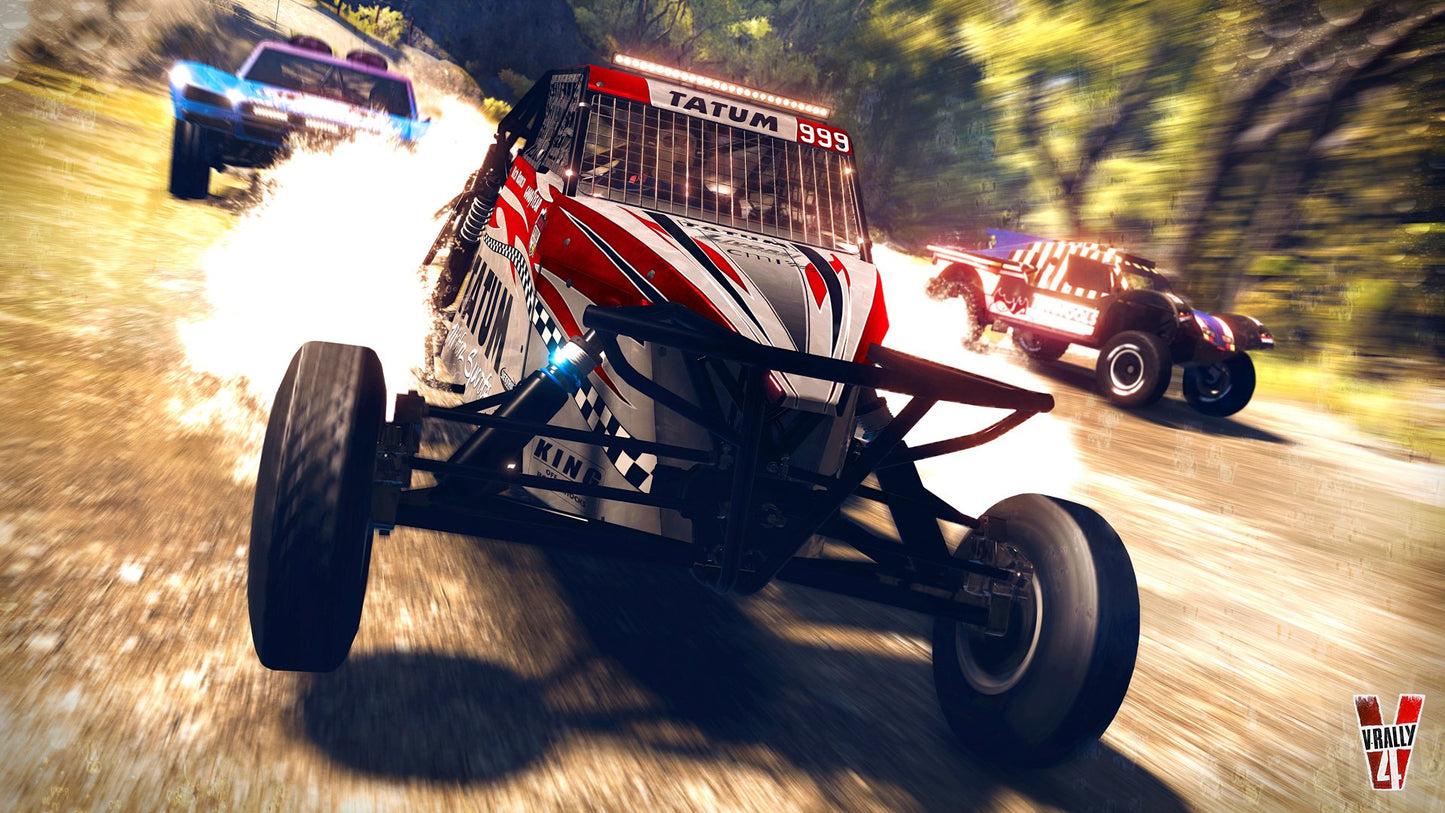 Bigben V-Rally 4 Videogioco PC - Racing Game for PC - Model PCVRALLY4IT - White Color