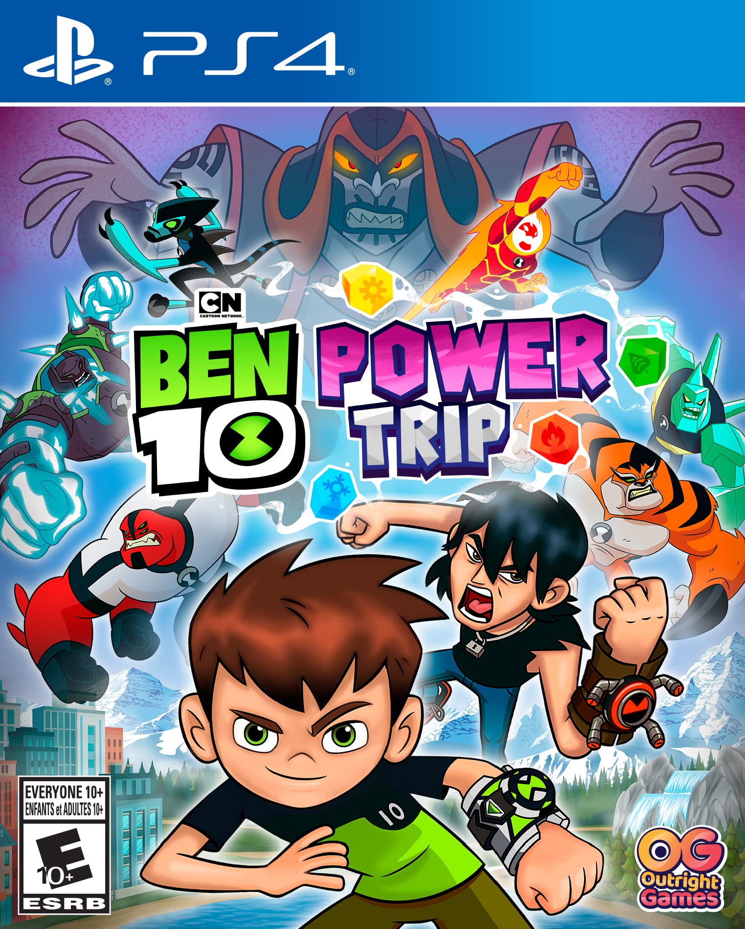 U&I Entertainment Ben 10 Power Trip Game - Model OG02101 - Action-Packed Adventure for Kids