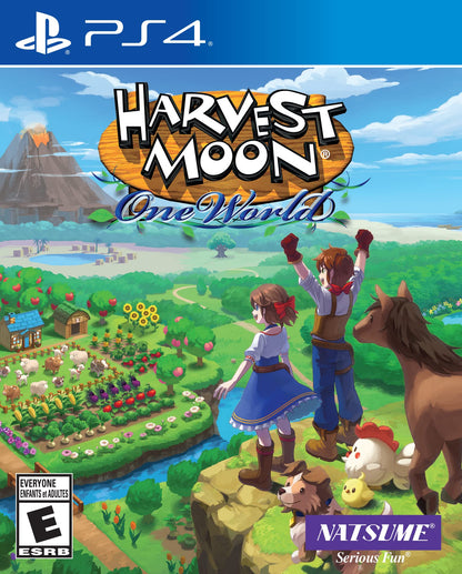 Natsume Harvest Moon: One World Standard Edition - PS4 Game, Model 719593160069