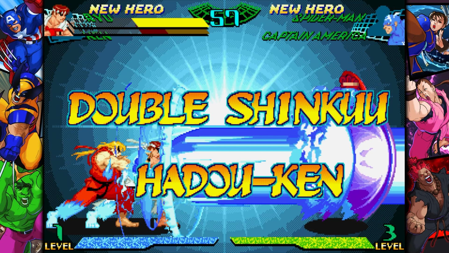 Capcom Marvel vs. Capcom Fighting Collection - Arcade Classics for PlayStation PS4, Model 56104