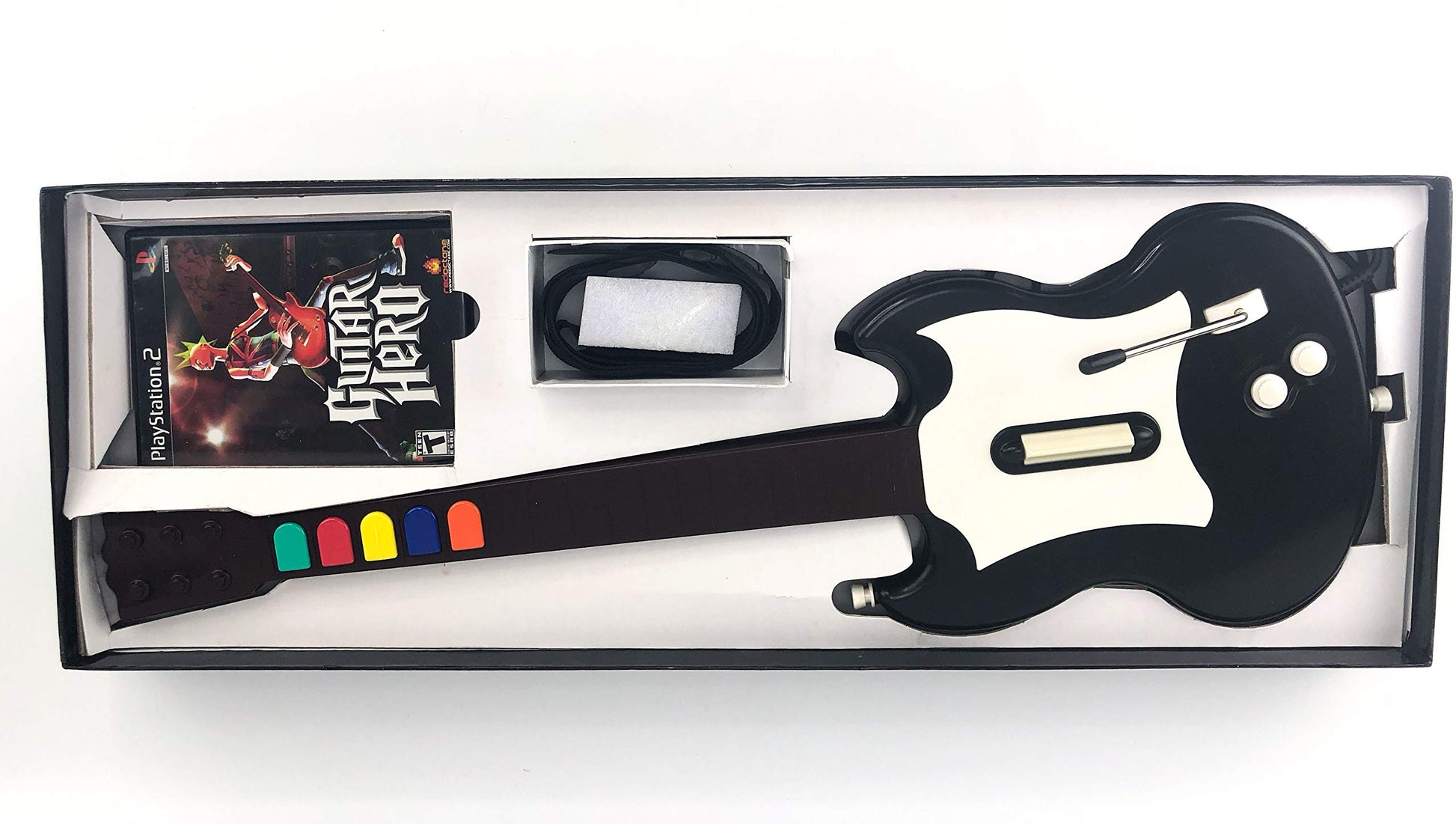 RedOctane Guitar Hero Bundle with Guitar - Black & White, Model 8.94E+11