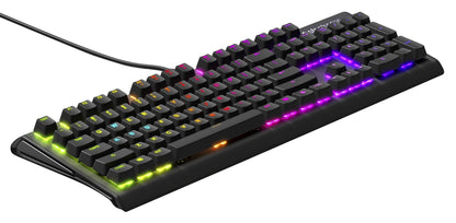 SteelSeries Apex M750, Mechanical Gaming Keyboard, Per-Key RGB Illumination, 6 Macro Keys, PC/Mac, American QWERTY Layout